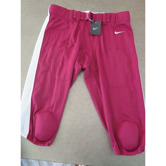 Nike 789925 612 Men Sz XXL Red White Team Stock Mach Speed Football Pants $85+ - Picture 1 of 4